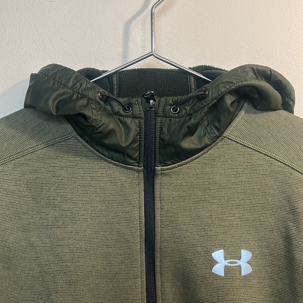 Under Armour brand men’s jacket size M green color - Picture 5 of 7